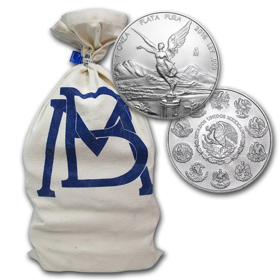 2016 Mexico 1 oz Silver Libertad (450-Coin Original Bank Bag) 2016 Mexico 1 oz Silver Libertad (450-Coin Original Bank Bag)
